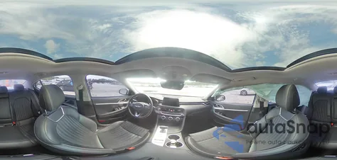 2019 Genesis G70 Elite из США, поврежденный, VIN KMTG34LA7KU032247